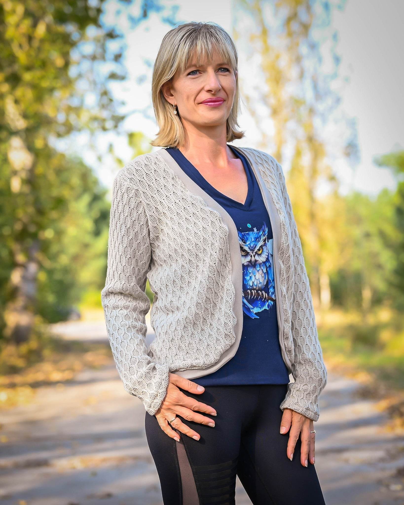 Schnittmuster Cardigan AURACH Gr. 34-54 : - Sewando