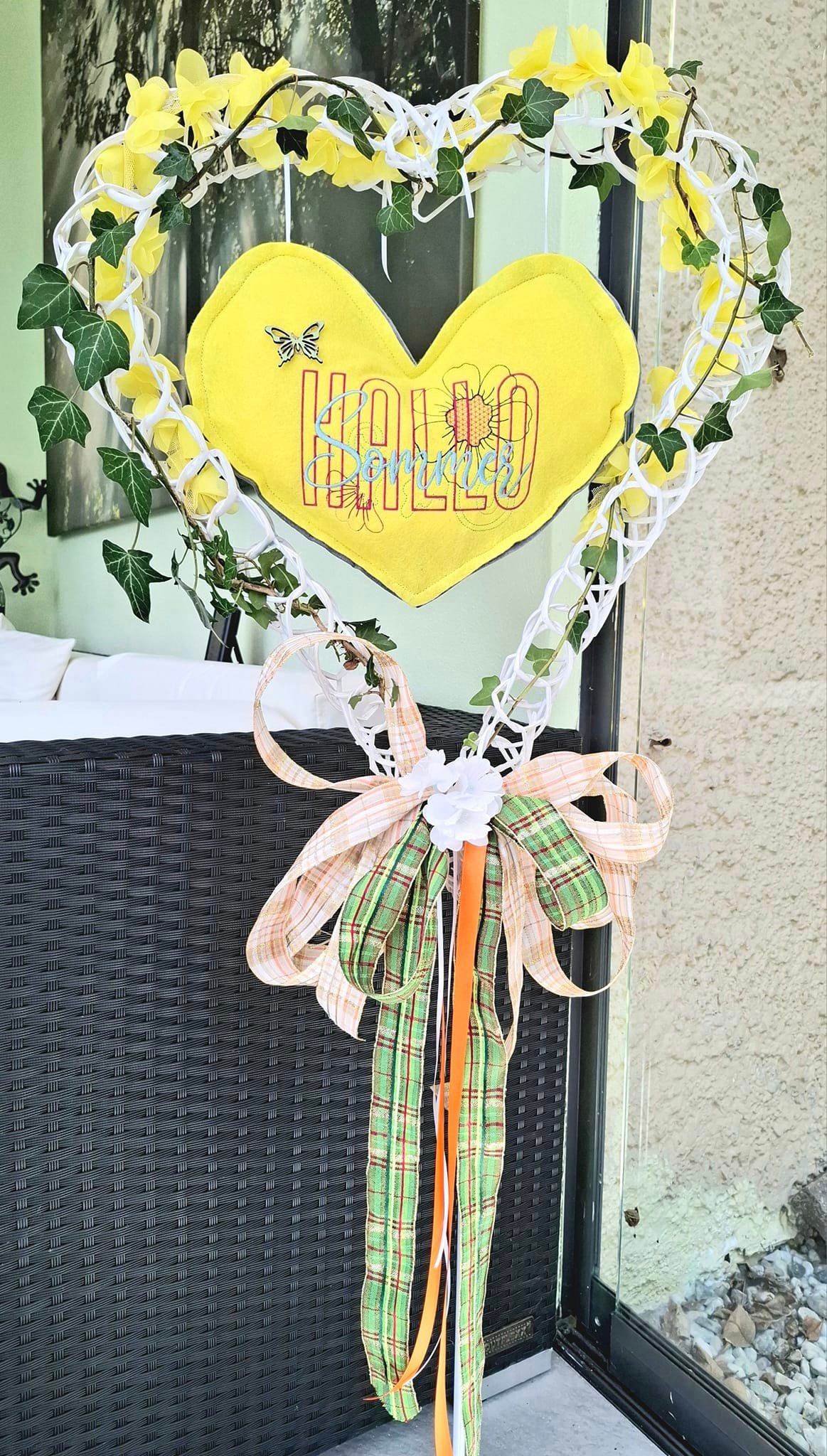 Stickdatei - HALLO Sommer - Sewando