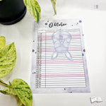 Kalender, Familienplaner 2025 zum Drucken - Sewando