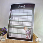 Kalender, Familienplaner 2025 zum Drucken - Sewando