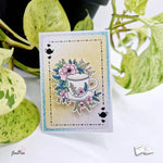 Plotterdatei Teatime, Sublimation, Digistamp, Digipaper - Sewando