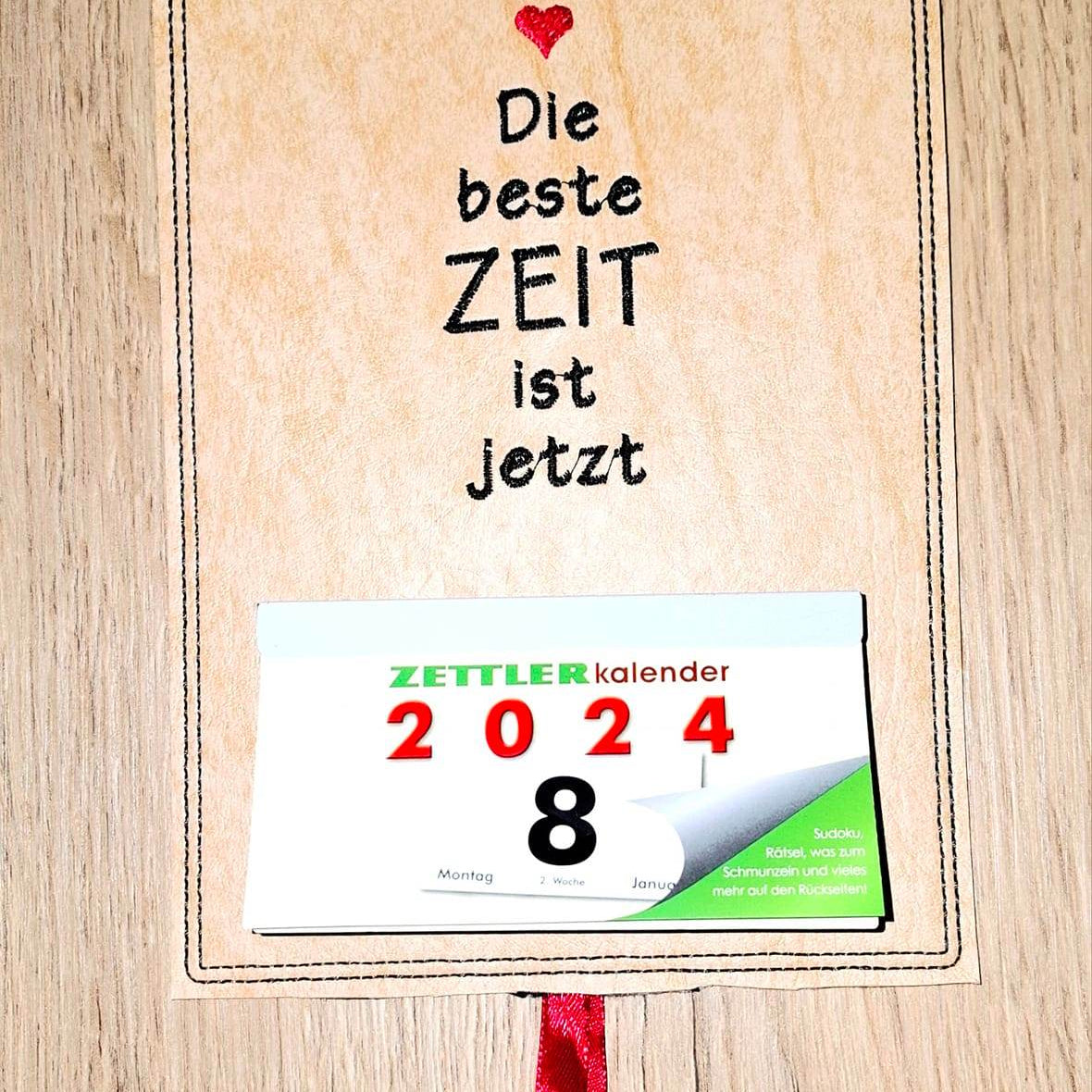 Stickdatei - 3x Spruch - Die beste Zeit ist jetzt - Sewando