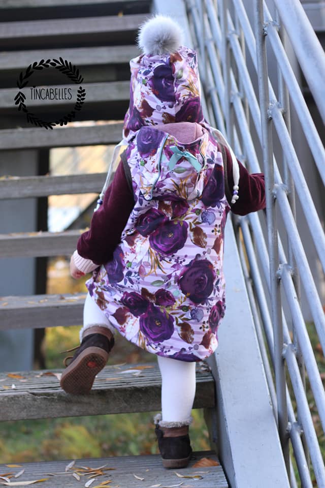 Lieblingsweste mit Kapuze, Loop, abnehmbarer Kapuze - C: Familien-Sparpaket für 69cm-140cm Körpergröße - Sewando