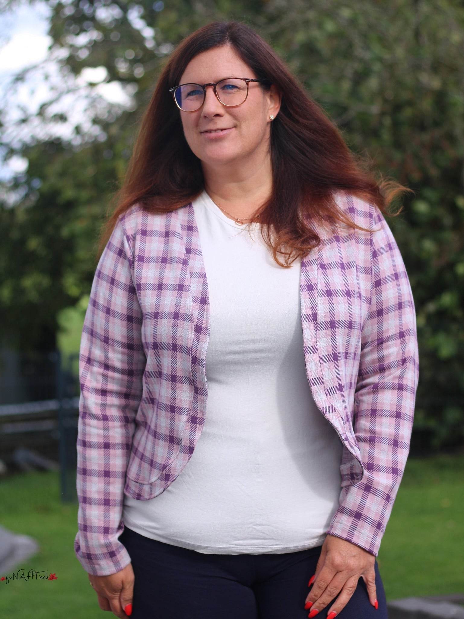 Schnittmuster Cardigan AURACH Gr. 34-54 : - Sewando