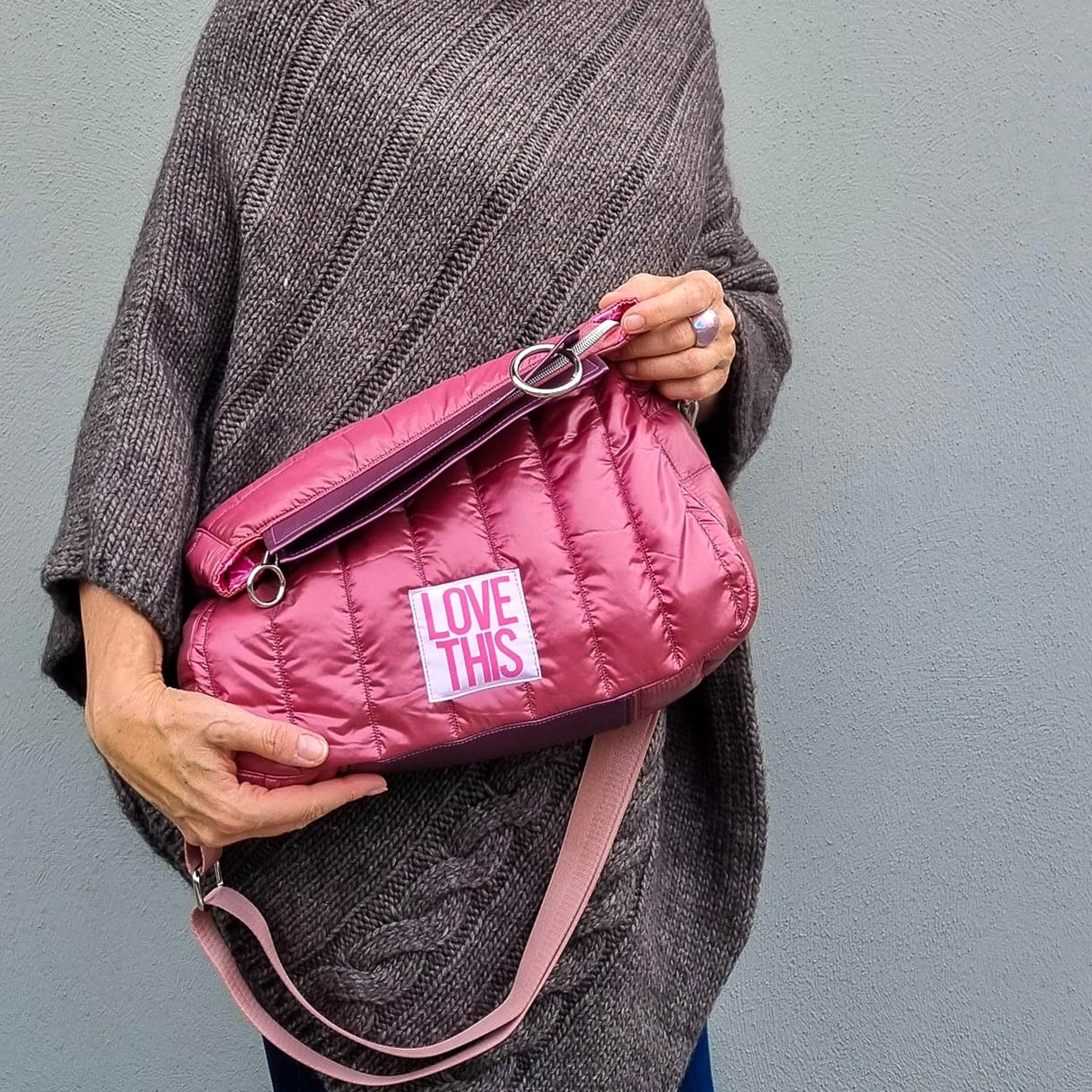 ohStelli Mini & Midi & Big * Taschen - Schnittmuster - Kombi-eBook * Crossbodybag mit Klappen-Umschlag in 3 Größen - Sewando