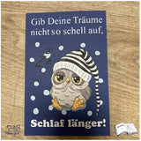 Digistamp schlaf länger ... Plotterdatei, Sublimation, Drucken, ! - Sewando