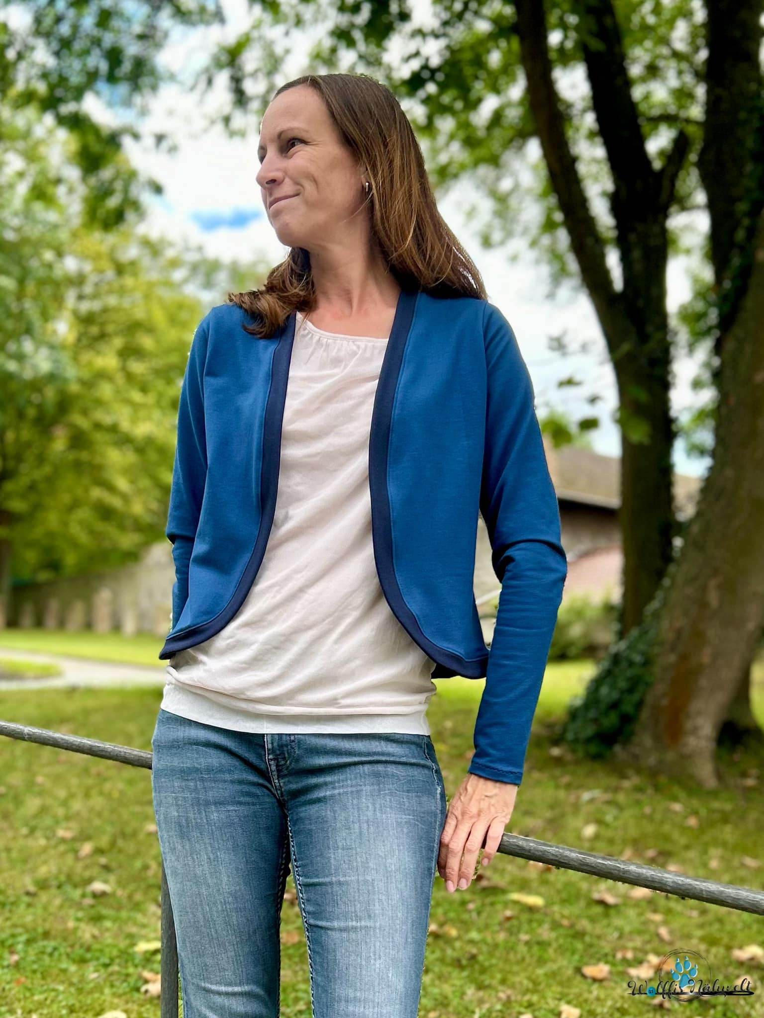 Schnittmuster Cardigan AURACH Gr. 34-54 : - Sewando