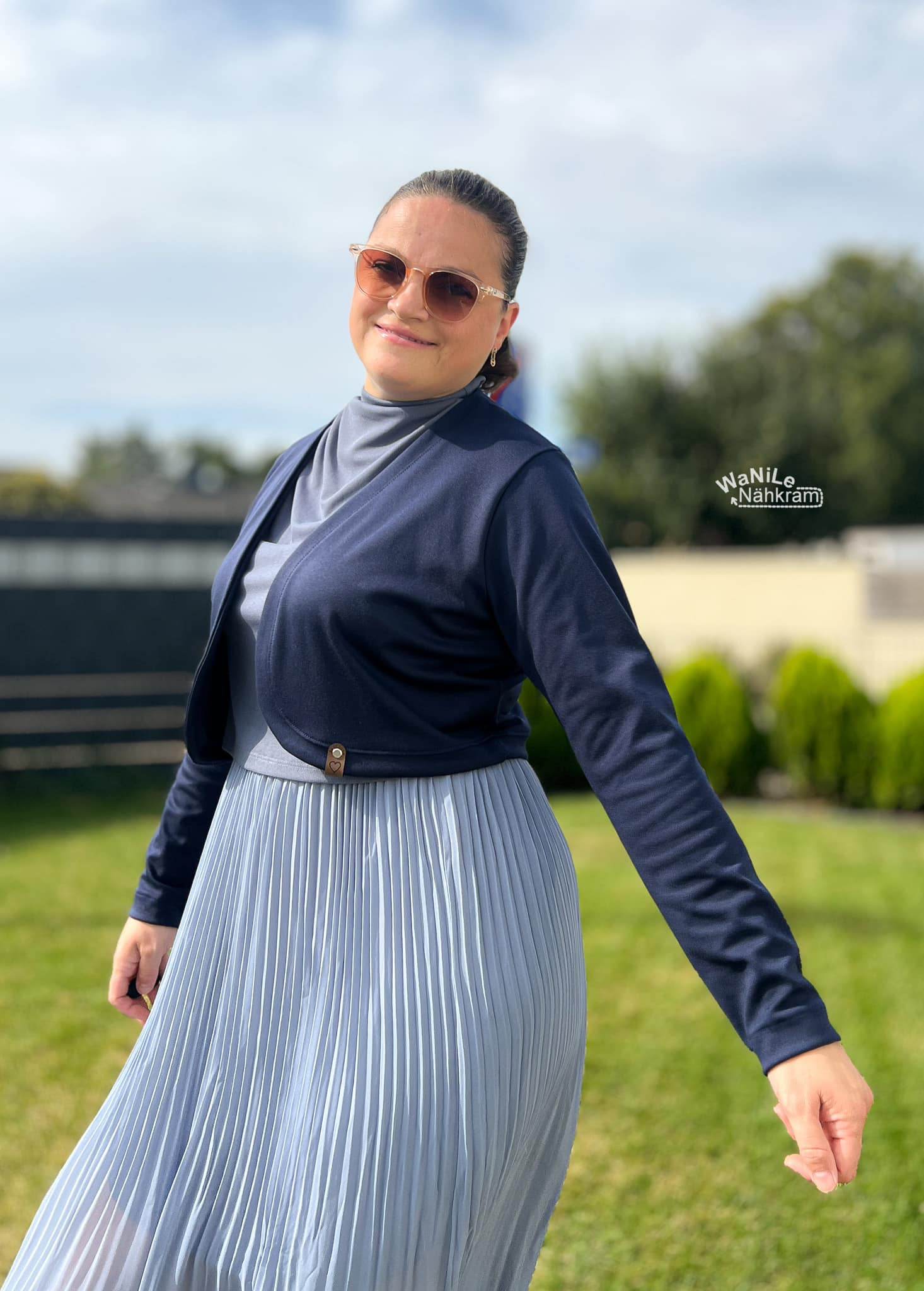 Schnittmuster Cardigan AURACH Gr. 34-54 : - Sewando