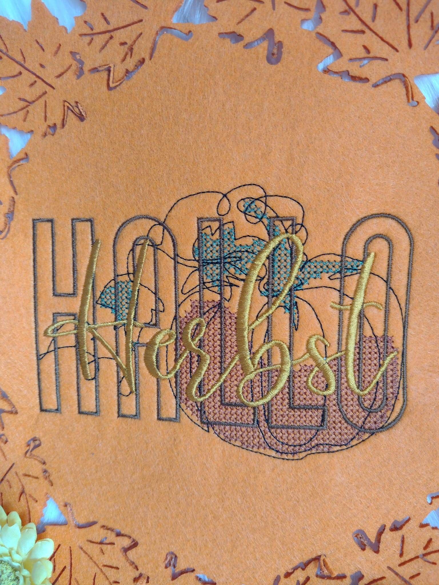 Stickdatei - HALLO Herbst - Sewando