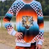 Schnittmuster *Big Grid Hoodie* UNISEX Gr. 62-176 - Sewando