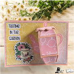 Plotterdatei Teatime, Sublimation, Digistamp, Digipaper - Sewando