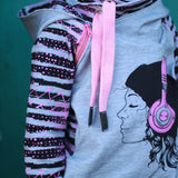 Raglan-Hoodie Kaja/Kajo Kids Gr. 80-170 - Sewando