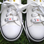 Stickdatei Lace Tags für Schnürschuhe - Sewando