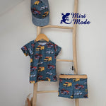 Schnittmuster Badeknirps unisex Variante Beamerversion Gr. 62 bis 170 - Sewando