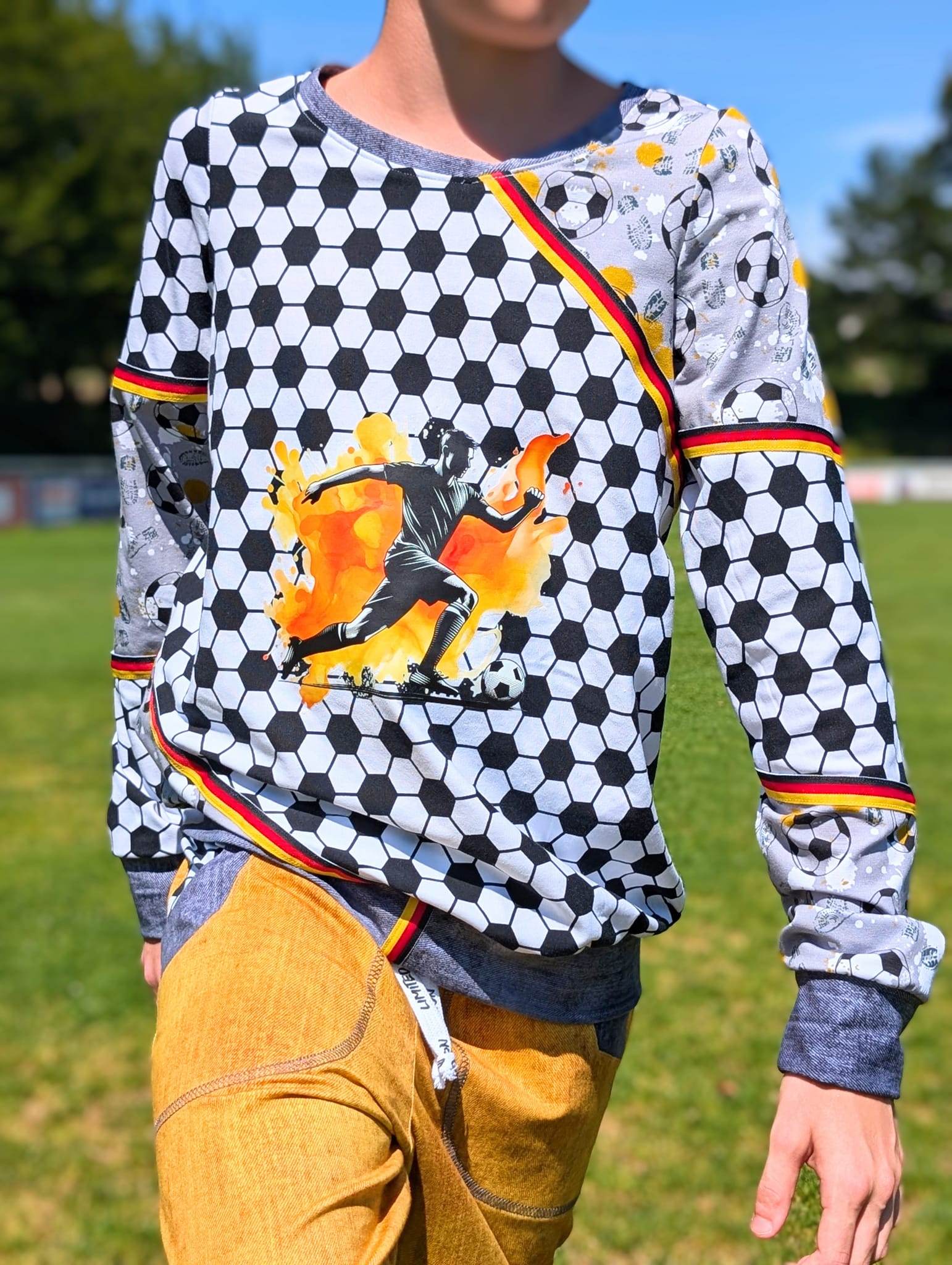 Schnittmuster *Big Grid Hoodie* UNISEX Gr. 62-176 - Sewando