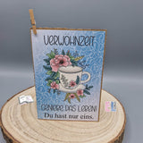 Plotterdatei Teatime, Sublimation, Digistamp, Digipaper - Sewando