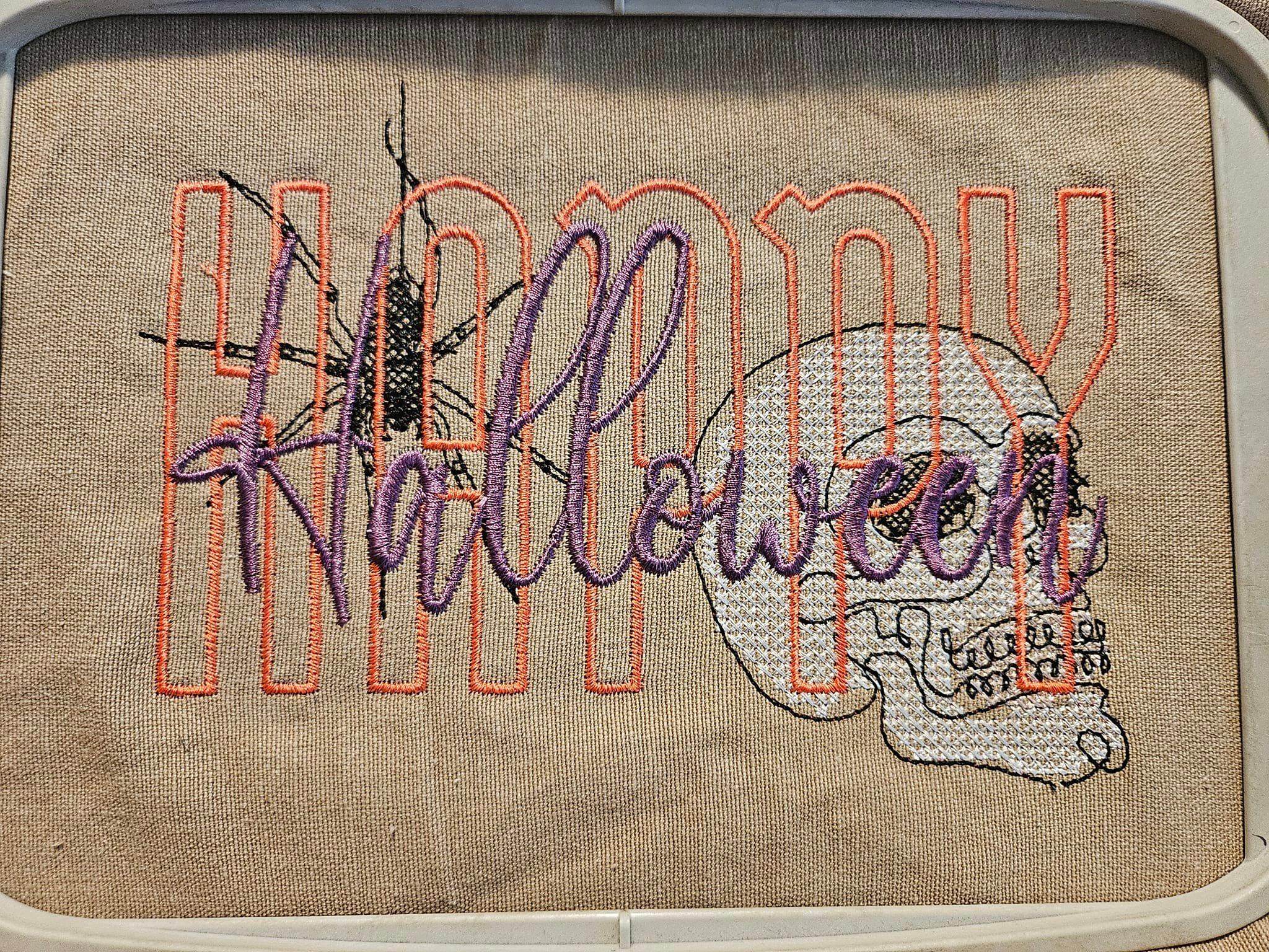Stickdatei - HAPPY Halloween - Sewando
