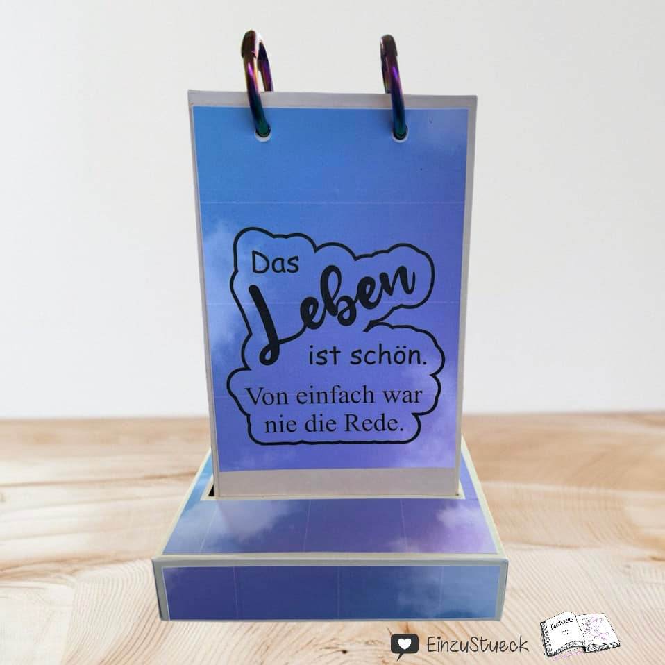 Digistamp Das Leben ist schön Plotten, Sublimation, Drucken ! - Sewando