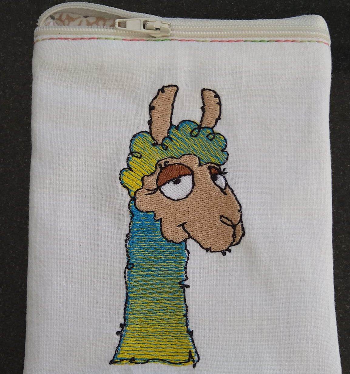 Stickdatei - Happy Stitching - Alpaka / Lama - Sewando
