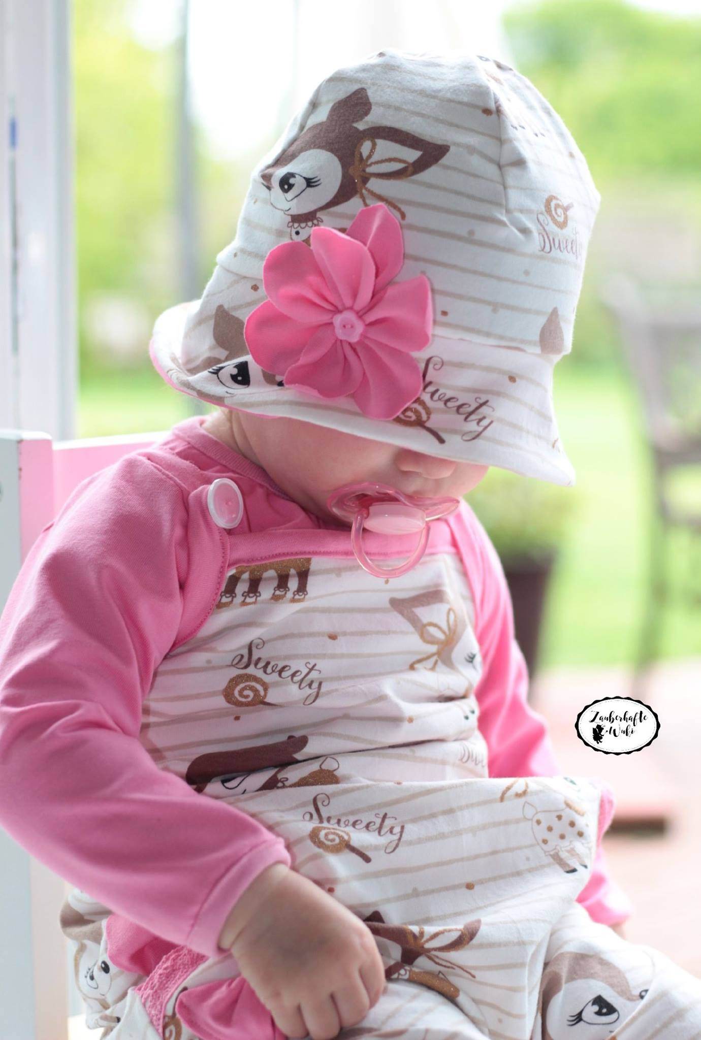 Schnittmuster Sonnenhut NOEL + Tutorial Blume : - Sewando