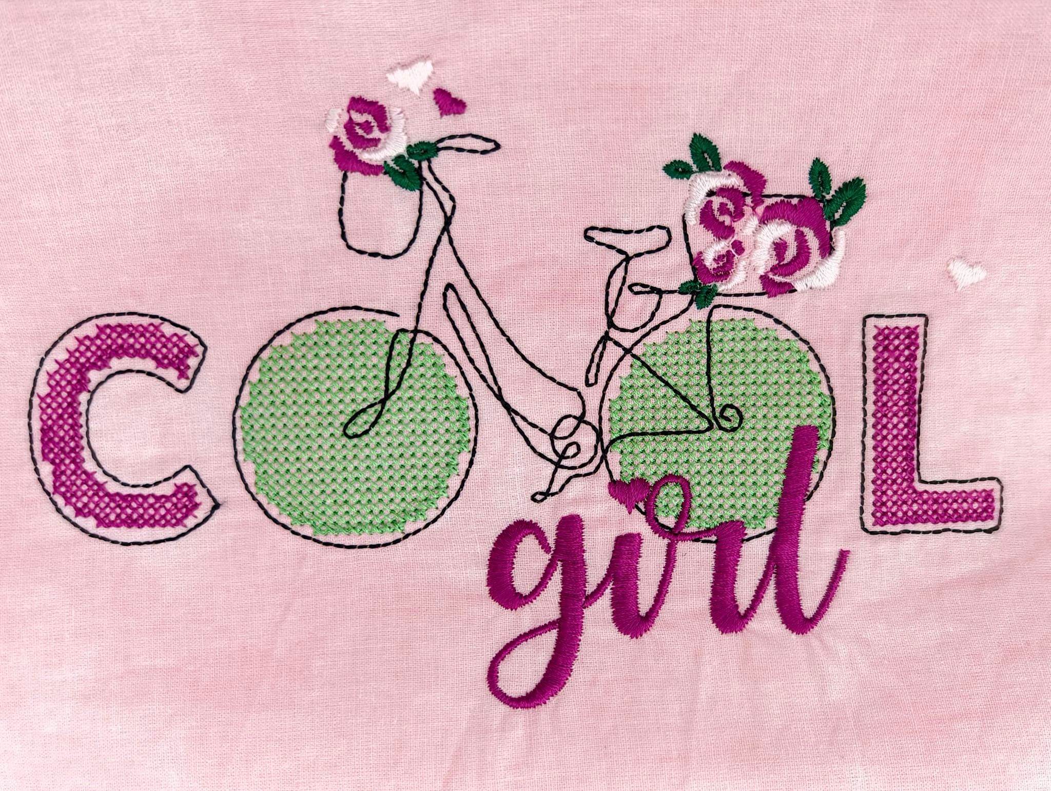 Stickdatei COOL Girl - Sewando