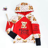 Schnittmuster *Big Grid Hoodie* UNISEX Gr. 62-176 - Sewando