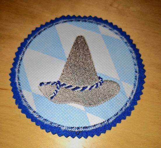 Stickdatei - Untersetzer Wies´n (Münchner Volksfest) - Sewando