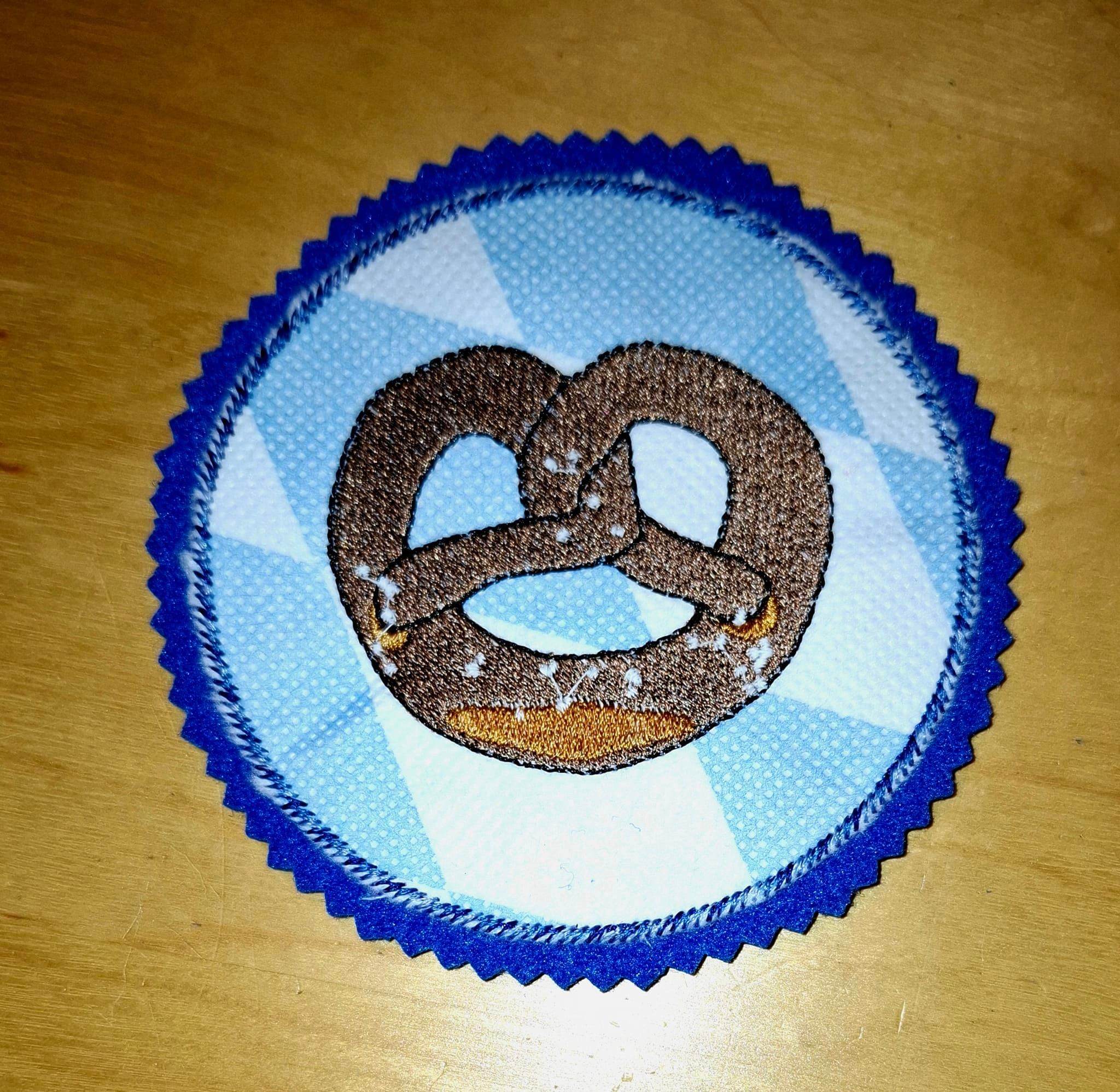 Stickdatei - Untersetzer Wies´n (Münchner Volksfest) - Sewando