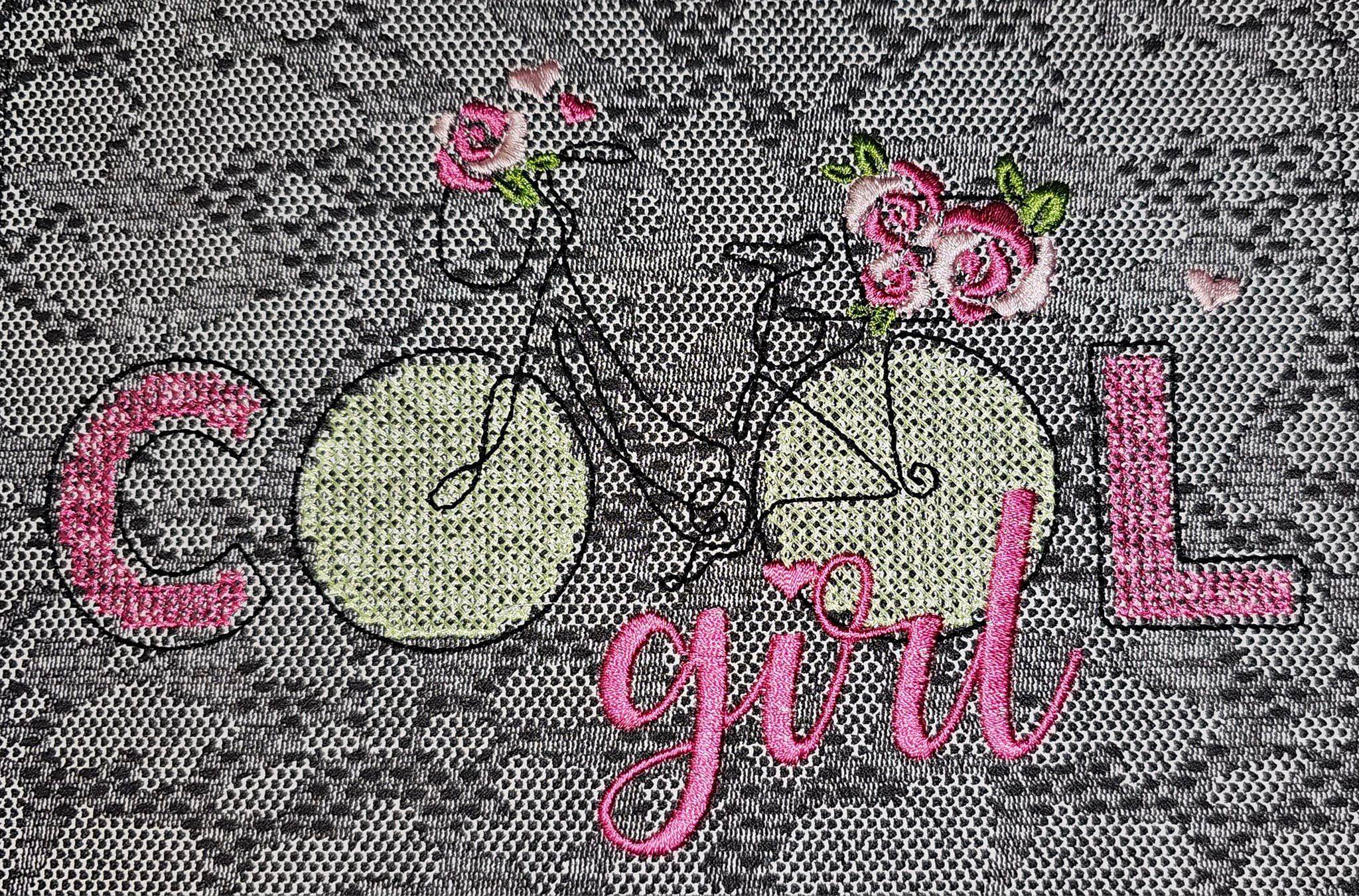 Stickdatei COOL Girl - Sewando