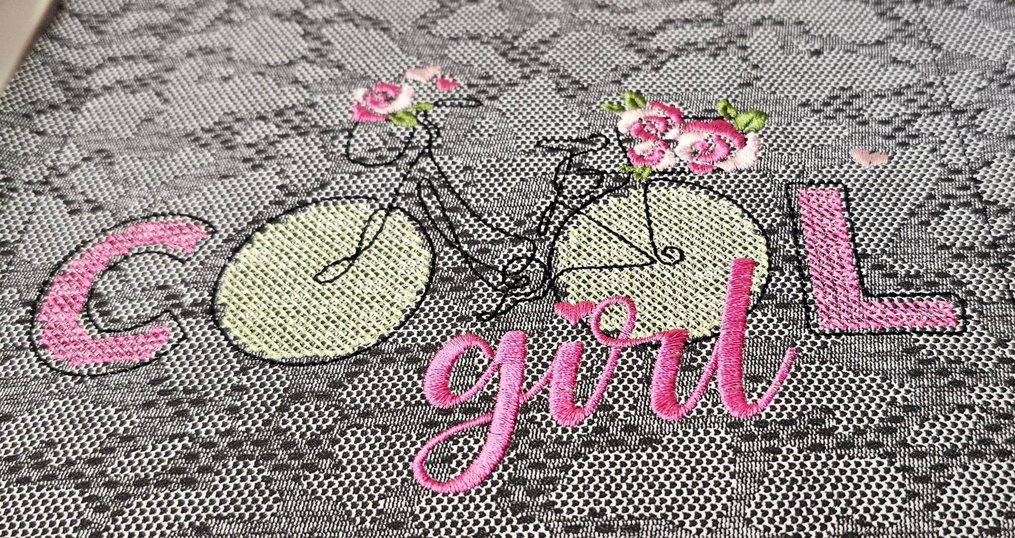 Stickdatei COOL Girl - Sewando