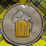 Stickdatei - Untersetzer Wies´n (Münchner Volksfest) - Sewando