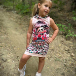 Schnittmuster *Big Grid Hoodiekleid Ballonkleid* #Kleid Gr. 62-176 - Sewando