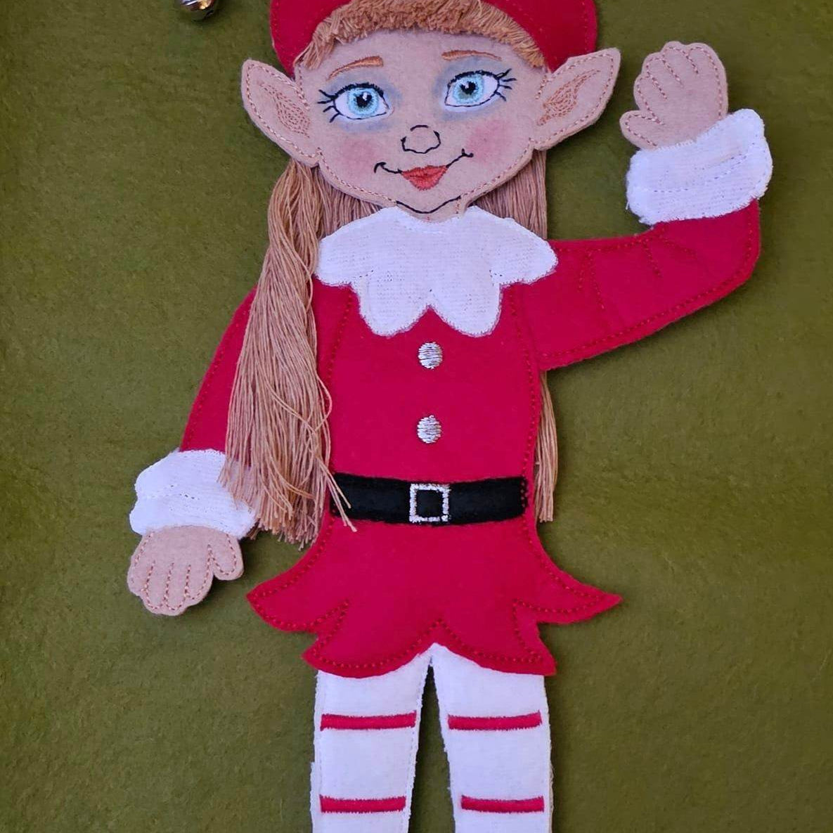 Stickdatei - Weihnachtselfen - Paar - Sewando