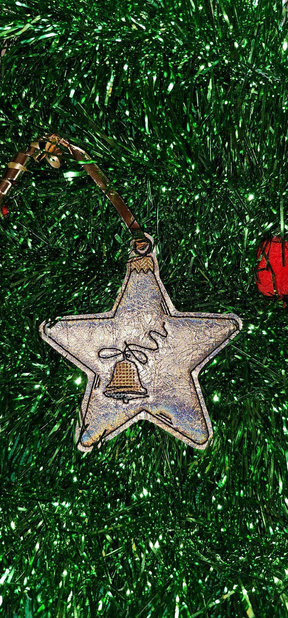 Stickdatei - Christbaumschmuck STERNE Single Line - Sewando
