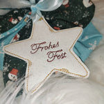 Stickdatei - Christbaumschmuck STERNE Single Line - Sewando