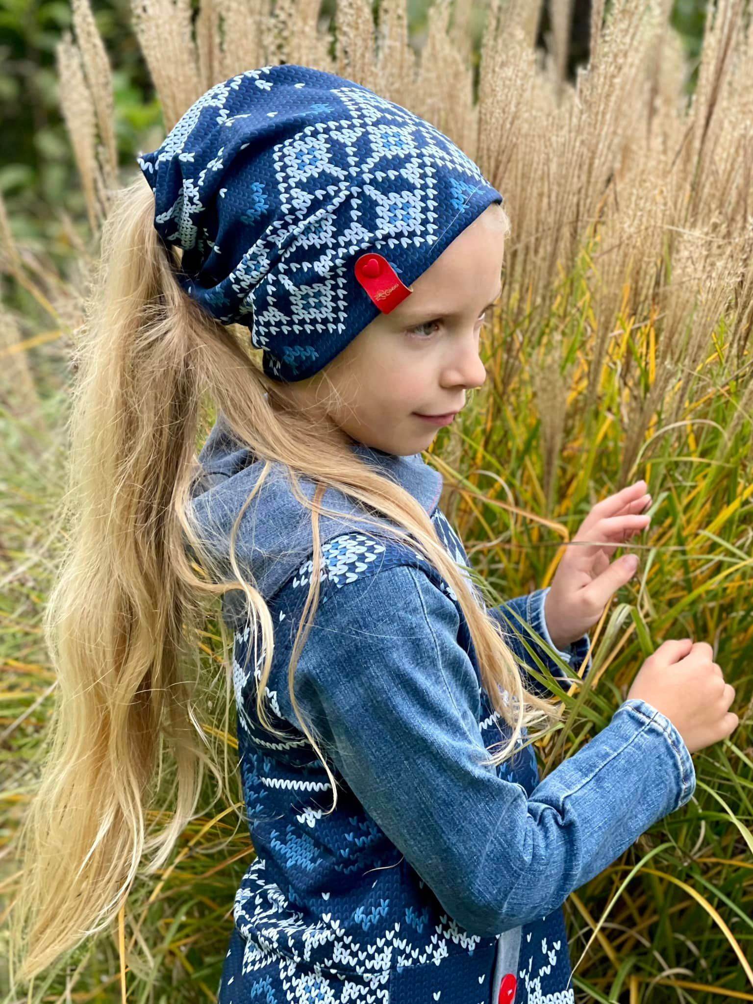 Schnittmuster *All Season Longhair Beanie* Mütze Kids & Erwachsene - Sewando