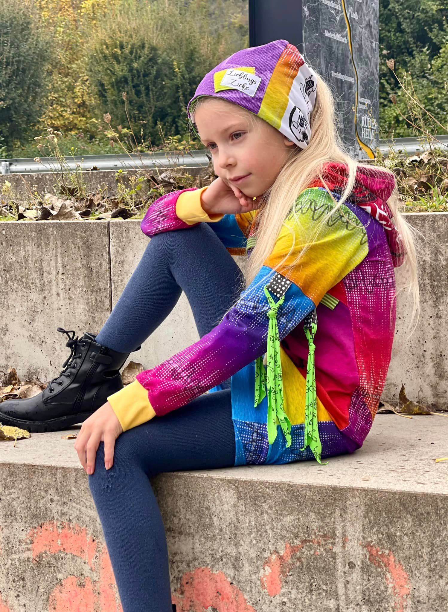 Schnittmuster *All Season Longhair Beanie* Mütze Kids & Erwachsene - Sewando