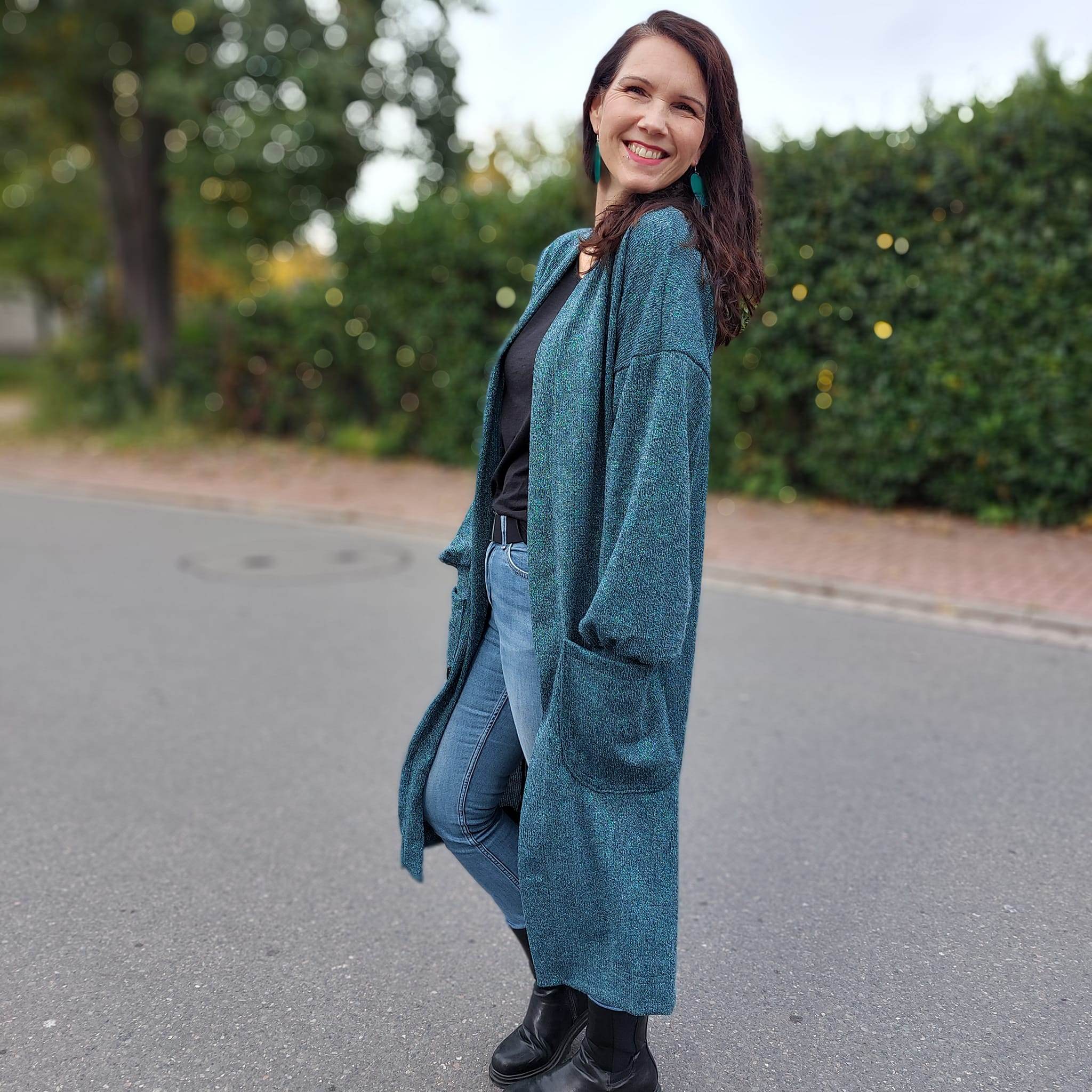 Schnittmuster Cardigan Laineux Gr. 32-50 - Sewando
