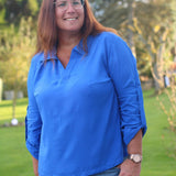 Schnittmuster Blusenshirt WEIDACH 1 - Webware Gr. 34-54 + Videoanleitung : - Sewando