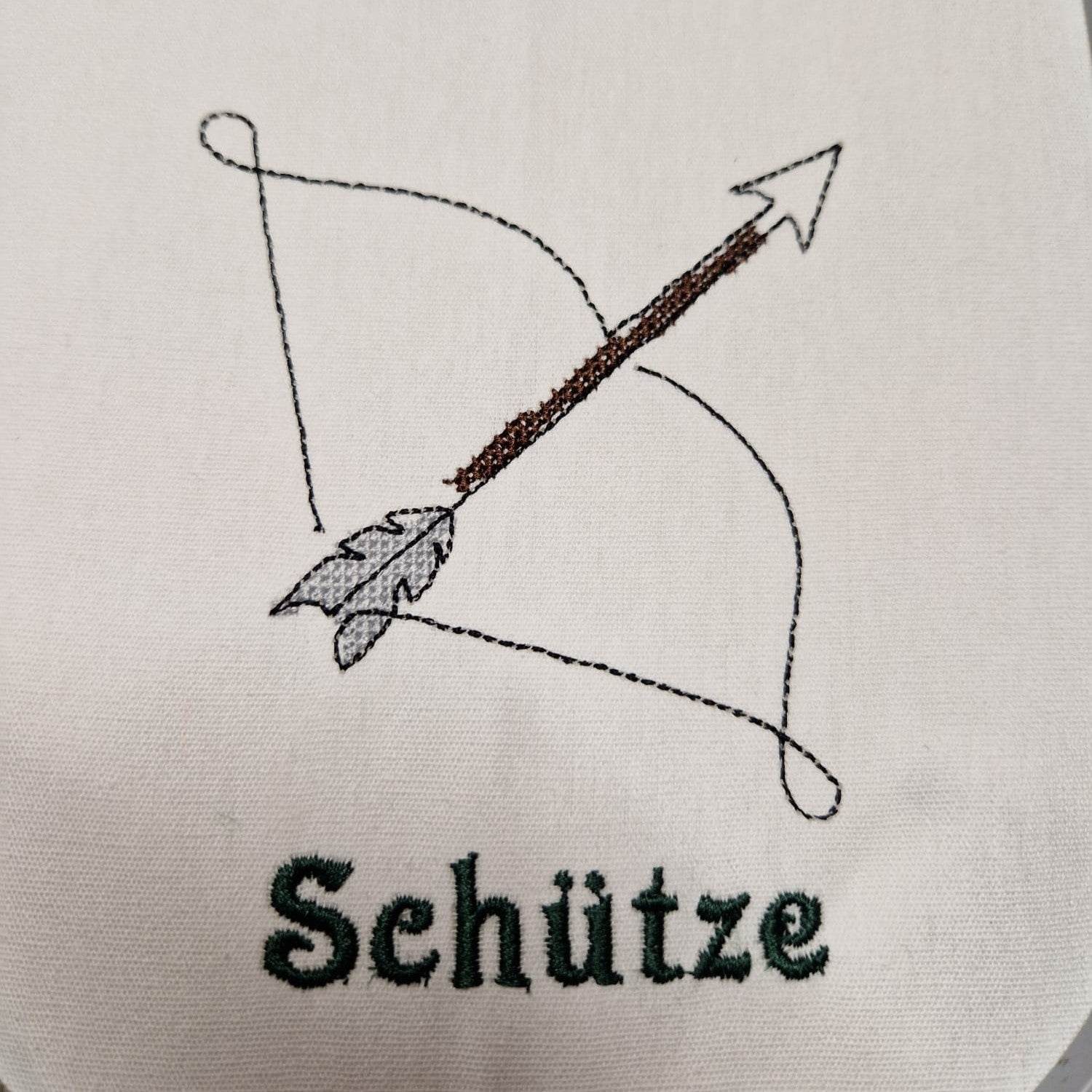 Stickdatei - Sternzeichen Single Line - Sewando