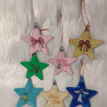 Stickdatei - Christbaumschmuck STERNE Single Line - Sewando