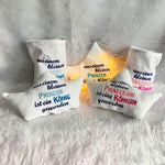 7x Stickdatei ITH Kronenkissen Prinzessin - Sewando