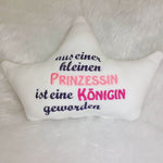 7x Stickdatei ITH Kronenkissen Prinzessin - Sewando