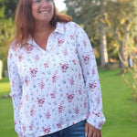 Schnittmuster Blusenshirt WEIDACH 1 - Webware Gr. 34-54 + Videoanleitung : - Sewando