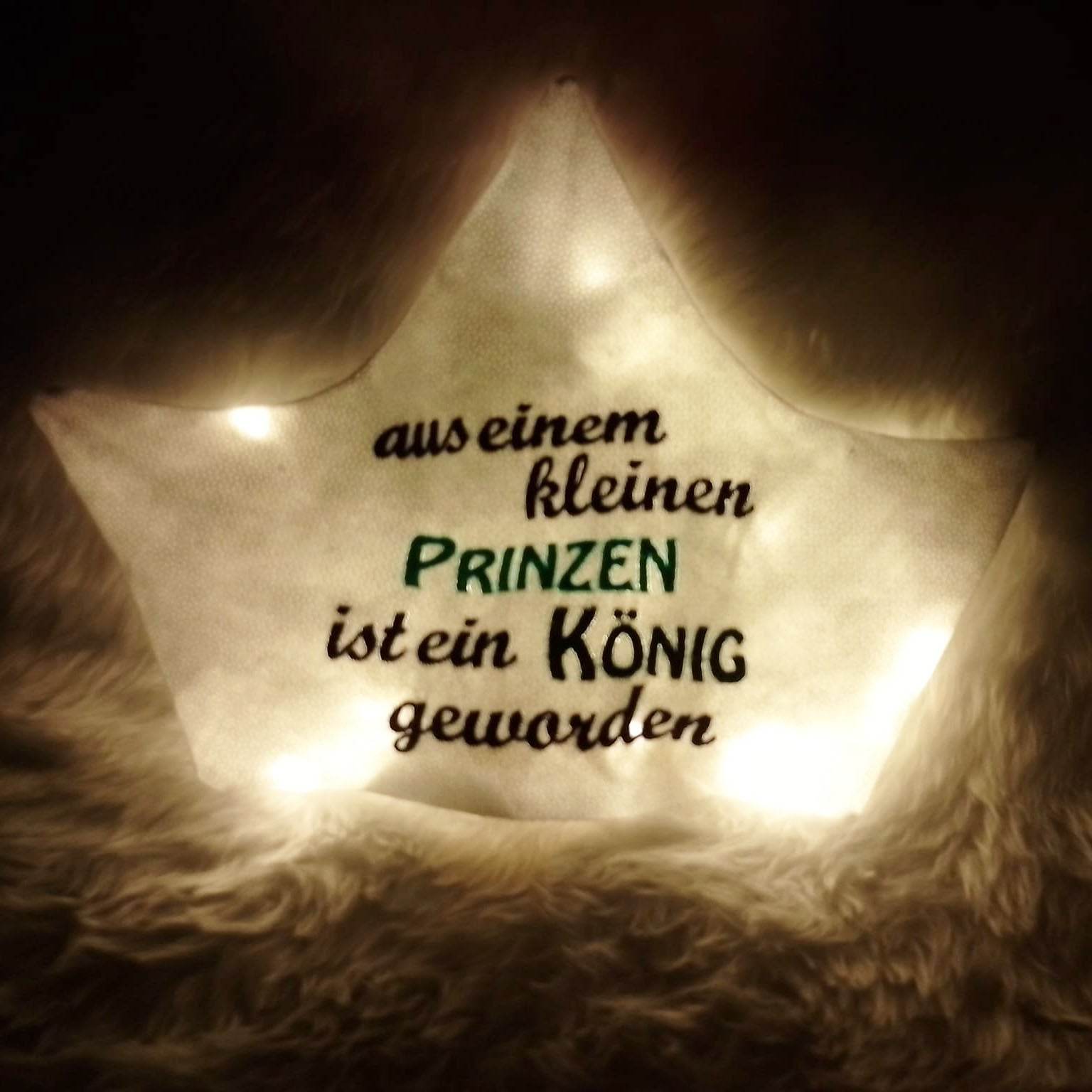 7x Stickdatei ITH Kronenkissen Prinz - Sewando