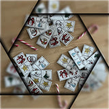 Stickdatei - DO-MI-NO Spiel "Weihnachten"