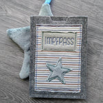 Stickdatei - SCRIBBLE Impfpass - Hüllen (6 Motive) - Sewando