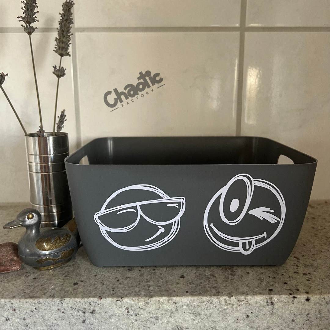 Plotterdatei Funny Faces - Sewando