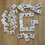 Stickdatei - DO-MI-NO Spiel "Weihnachten"