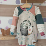 Schnittmuster *Big Grid Hoodiekleid Ballonkleid* #Kleid Gr. 62-176 - Sewando